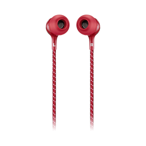 JBL Live 200BT - Red - Wireless in-ear neckband headphones - Back