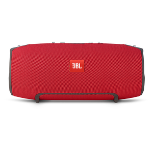 JBL Xtreme - Red - Splashproof portable speaker with ultra-powerful performance - Front
