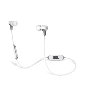 E25BT - White - Wireless in-ear headphones - Hero