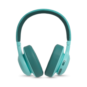 JBL E55BT - Teal - Wireless over-ear headphones - Detailshot 4
