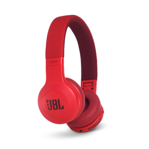 JBL E45BT - Red - Wireless on-ear headphones - Detailshot 2