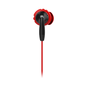 JBL Inspire 100 - Black / Red - In-ear, sport headphones with Twistlock™ Technology. - Detailshot 2