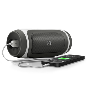 JBL Charge - Grey - Portable Wireless Bluetooth Speaker with USB Charger - Detailshot 2