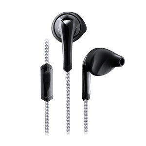 Signature Series ITX-2000 - Black - In-the-ear, sport earphones featuring  reflective woven cords. - Hero
