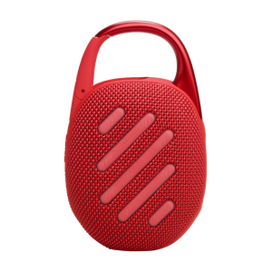 JBL Clip 5 - Red - Ultra-portable waterproof speaker - Back