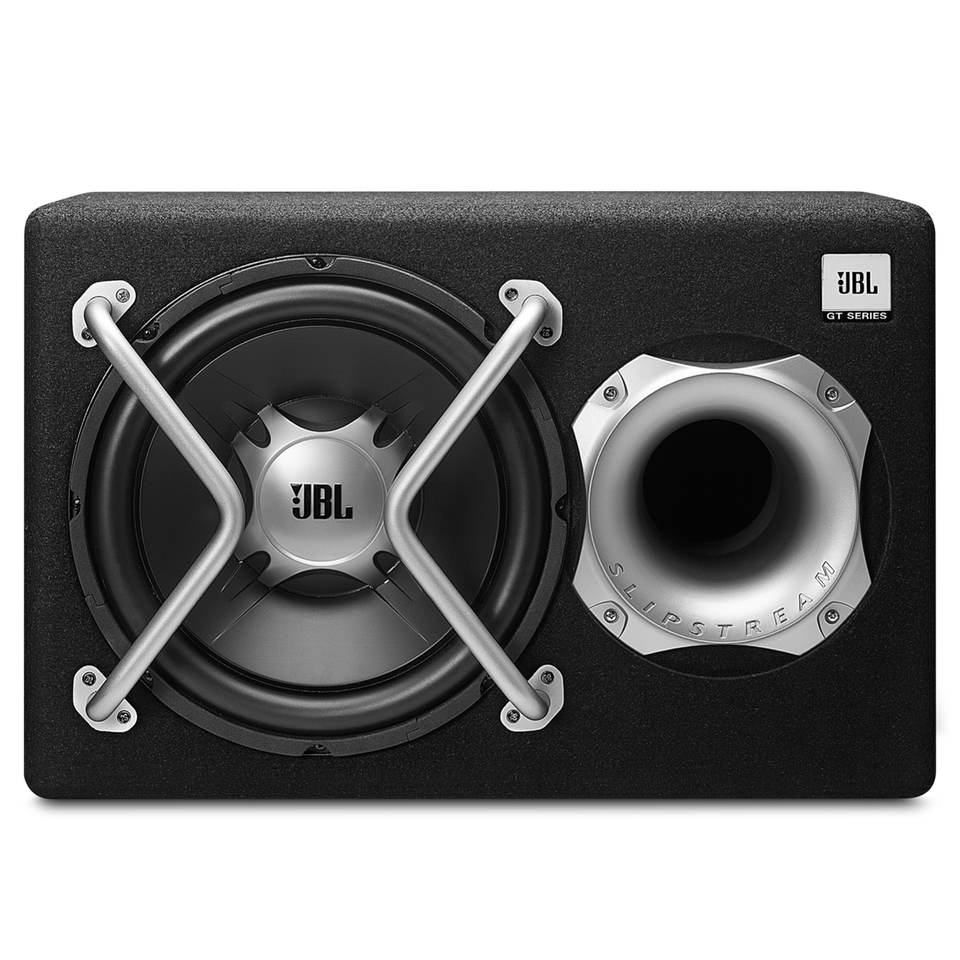 GT5-1204BR - Black - 300 mm Bass Reflex Subwoofer Box - Hero