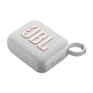 JBL Go 4 - White - Ultra-Portable Bluetooth Speaker - Detailshot 4