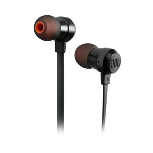 JBL T280A - Black - In-ear headphones with high performance drivers - Detailshot 1