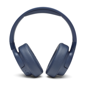 JBL Tune 750BTNC - Blue - Wireless Over-Ear ANC Headphones - Front