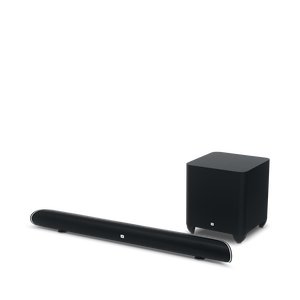 JBL Cinema SB 450 - Black - 4K Ultra-HD soundbar with wireless subwoofer. - Hero
