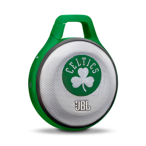 JBL Clip NBA Edition - Celtics - Green - Ultra-portable Bluetooth speaker with integrated carabiner - Detailshot 1