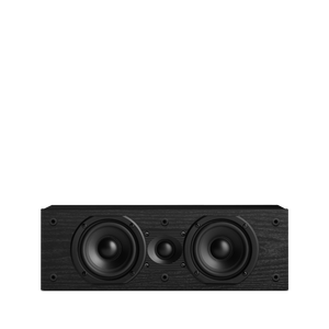 Loft 20 - Black - 150-watt, dual 4" two-way center-channel speaker - Detailshot 2