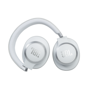 JBL Live 660NC - White - Wireless over-ear NC headphones - Detailshot 2