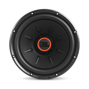 Club 1224 - Black - 10" (250mm) and 12" (300mm) car audio subwoofers - Front