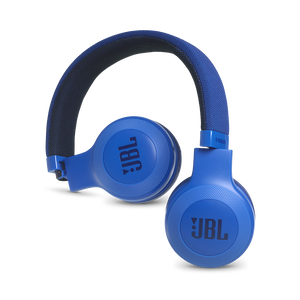 E35 - Blue - On-ear headphones - Detailshot 1