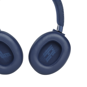 JBL Live 660NC - Blue - Wireless over-ear NC headphones - Detailshot 3