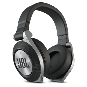 Synchros E50BT - Black - Over-ear, Bluetooth headphones with ShareMe music sharing - Hero