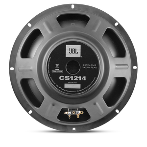 CS1214 - Black - 30 cm (12 inch) subwoofer, with double magnet suitable for enclosed, bass reflex and bandpass boxes - Back