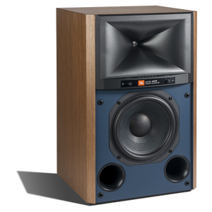 4329P Studio Monitor Powered Loudspeaker System - Natural Walnut - Powered Bookshelf Loudspeaker System - Right