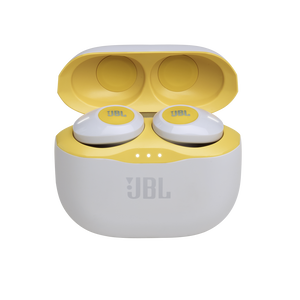 JBL Tune 120TWS - Yellow - True wireless in-ear headphones. - Detailshot 2
