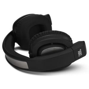 J55 - Black - High-performance On-Ear Headphones with Rotatable Ear-cups - Detailshot 4