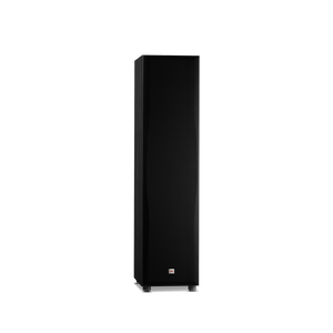 E90 - Black - 225-watt, three-way floorstanding speakers featuring dual 8" woofers - Hero