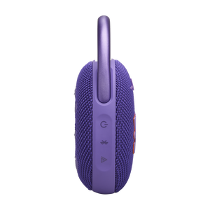 JBL Clip 5 - Purple - Ultra-portable waterproof speaker - Left