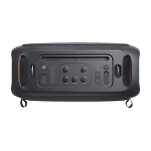 JBL PartyBox On-the-Go Essential - Black - Portable party speaker with built-in lights and wireless mic - Top