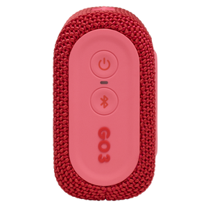 JBL Go 3 - Red - Portable Waterproof Speaker - Right