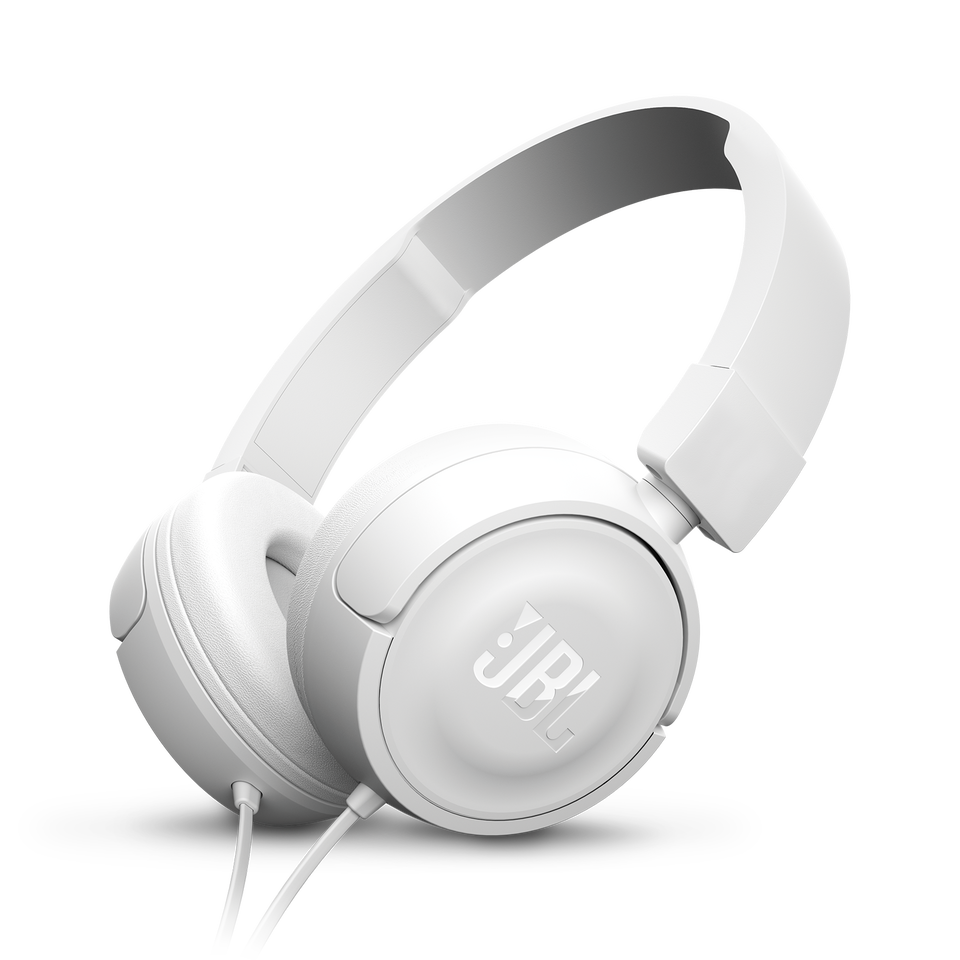 JBL T450 - White - On-ear headphones - Hero