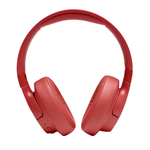 JBL Tune 750BTNC - Coral Orange - Wireless Over-Ear ANC Headphones - Front