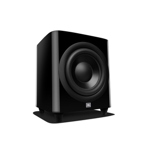 HDI-1200P - Black Gloss - 12-inch (300mm) 1000W Powered Subwoofer - Front
