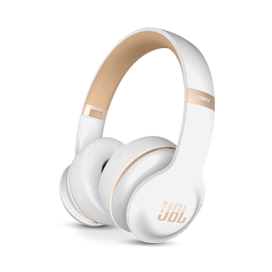 JBL®  Everest™ Elite 300 - White - On-ear Wireless NXTGen Active noise-cancelling Headphones - Hero