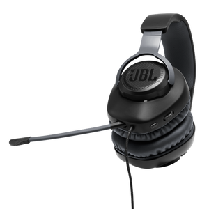 JBL Free WFH - Black - Wired over-ear headset with detachable mic - Detailshot 1