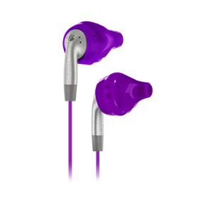 Inspire® 100 For Women C9 Reflective Line - Violet - In-the-ear, sport earphones are specifically sized and shaped for women - Hero