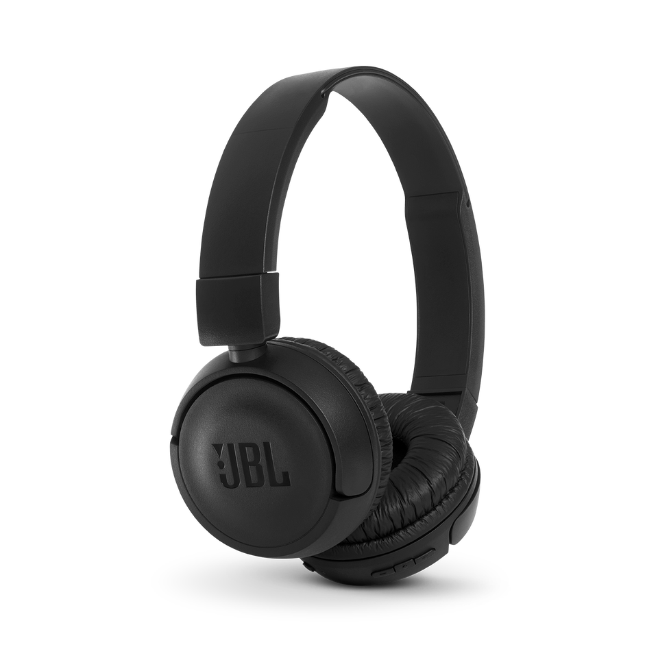 JBL T460BT - Black - Wireless on-ear headphones - Hero