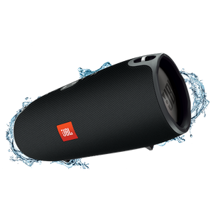 JBL Xtreme - Black - Splashproof portable speaker with ultra-powerful performance - Hero