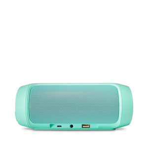 JBL Charge 2+ - Teal - Splashproof Bluetooth Speaker with Powerful Bass - Back