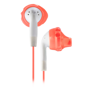 Inspire® 100 For Women - Red - In-the-ear, sport earphones are specifically sized and shaped for women - Hero