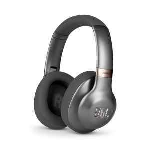 JBL EVEREST™ 710GA - Gun Metal - Wireless over-ear headphones - Hero
