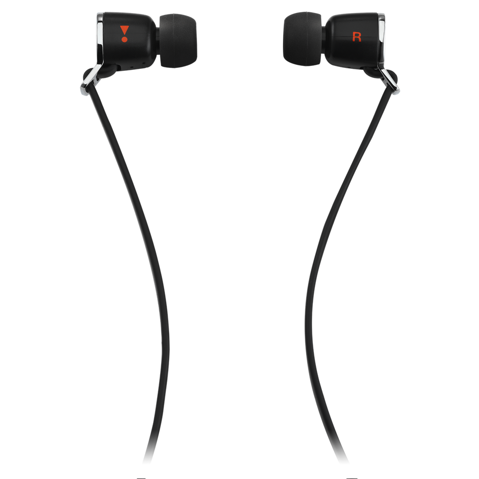 J33 - Black - Premium In-Ear Headphones with Powerful Sound - Hero