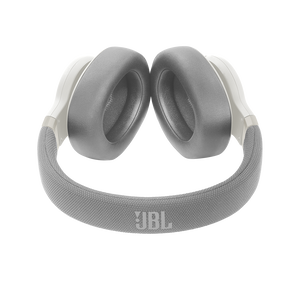 JBL E65BTNC - White - Wireless over-ear noise-cancelling headphones - Detailshot 1