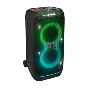 JBL PartyBox Stage 320 - Black UK - Portable party speaker with wheels - Detailshot 6