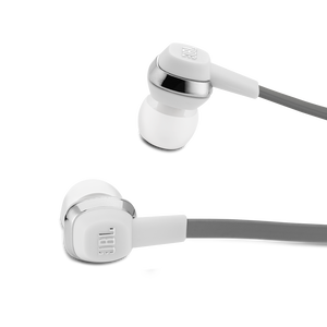 J22 - White - High-performance & Stylish In-Ear Headphones - Detailshot 2