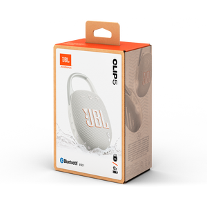 JBL Clip 5 - White - Ultra-portable waterproof speaker - Detailshot 15