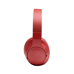 JBL Tune 750BTNC - Coral Orange - Wireless Over-Ear ANC Headphones - Left