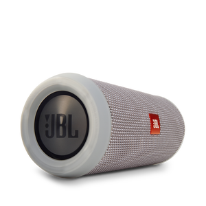 JBL Flip 3 - Grey - Splashproof portable Bluetooth speaker with powerful sound and speakerphone technology - Detailshot 4
