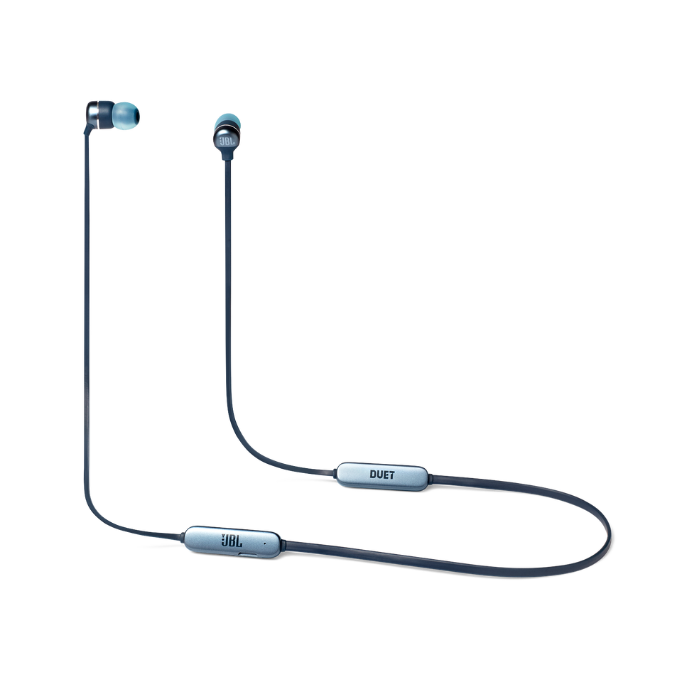 JBL DUET Mini 2 - Blue - Wireless in-ear headphones - Hero