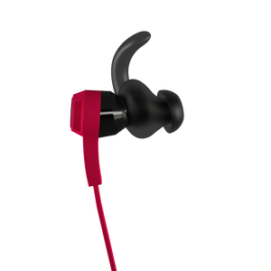 Synchros Reflect-I - Red - Workout-ready, in-ear sport headphones for iOS devices - Front