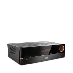 AVR 101 - Black - 375-watt, 5.1-channel, networked audio/video receiver - Hero